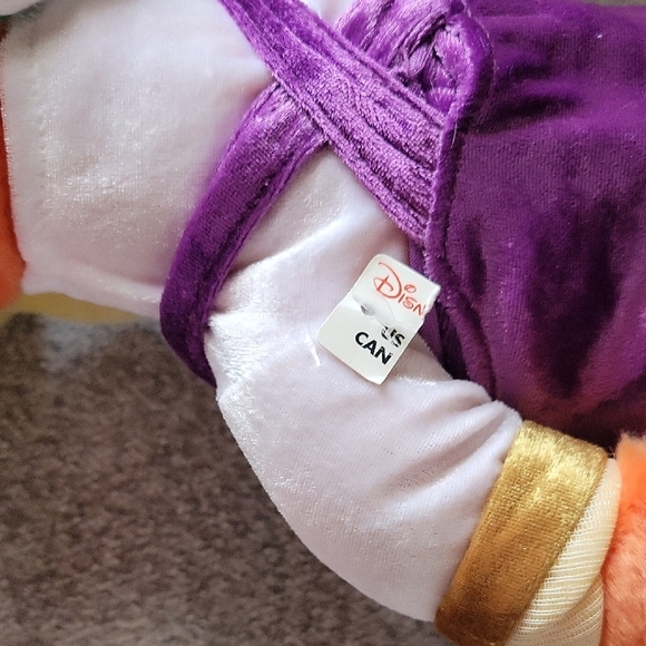 Disney Vintage Tigger Plush Toy - Orange, Purple, Green - Picture 6 of 6